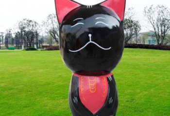 大慶廣場小貓雕塑，動物擺件，仿古工藝
