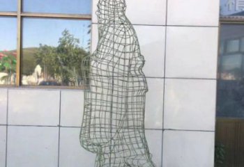 寶雞鏤空孔子雕塑服務商，景觀雕塑，鐵藝校園人物雕塑選定